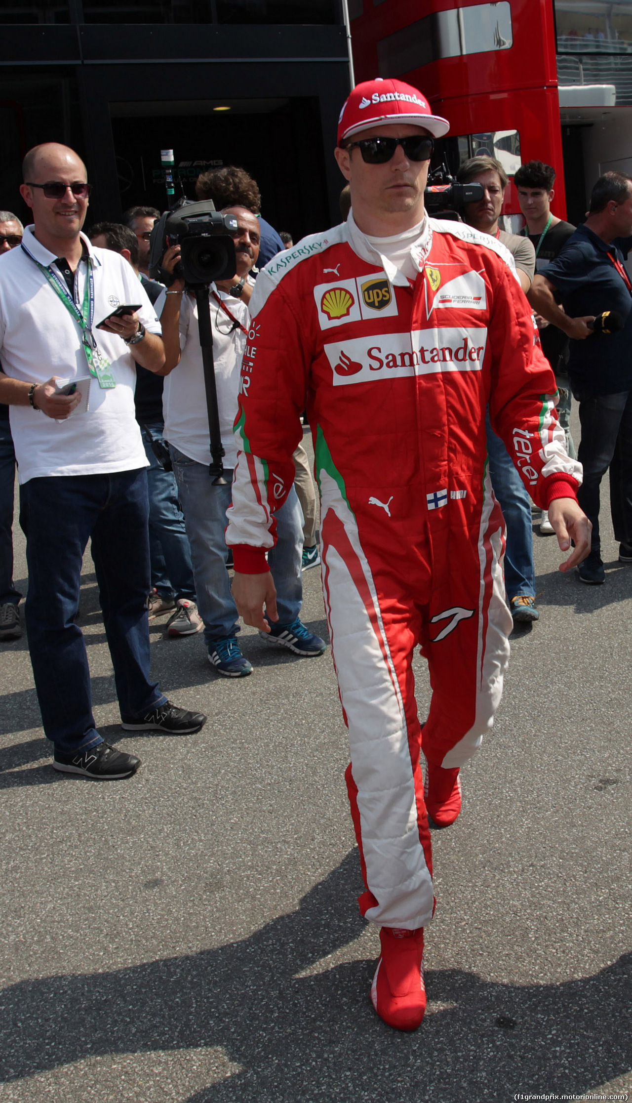 GP ITALIA, 03.09.2016 - Kimi Raikkonen (FIN) Ferrari SF16-H