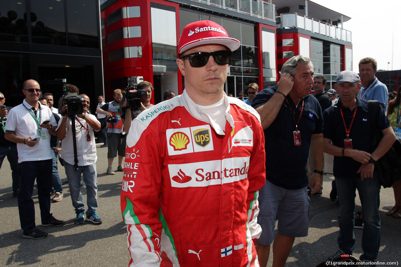 GP ITALIA, 03.09.2016 - Kimi Raikkonen (FIN) Ferrari SF16-H