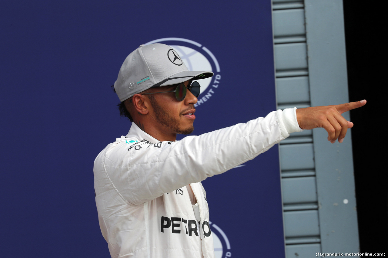 GP ITALIA, 03.09.2016 - Qualifiche, Lewis Hamilton (GBR) Mercedes AMG F1 W07 Hybrid pole position