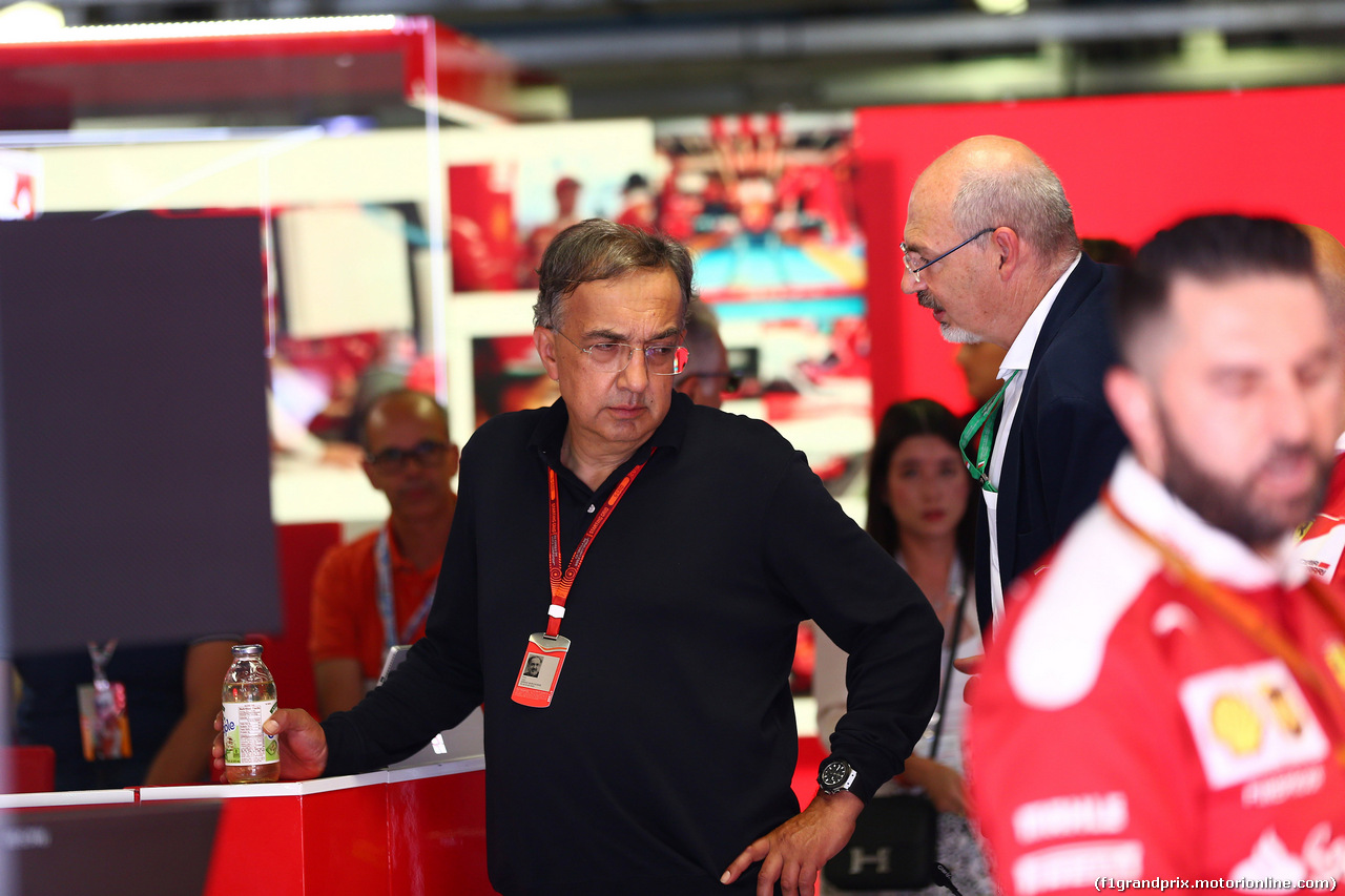 GP ITALIA, 03.09.2016 - Qualifiche, Sergio Marchionne (ITA), Ferrari President e CEO of Fiat Chrysler Automobiles