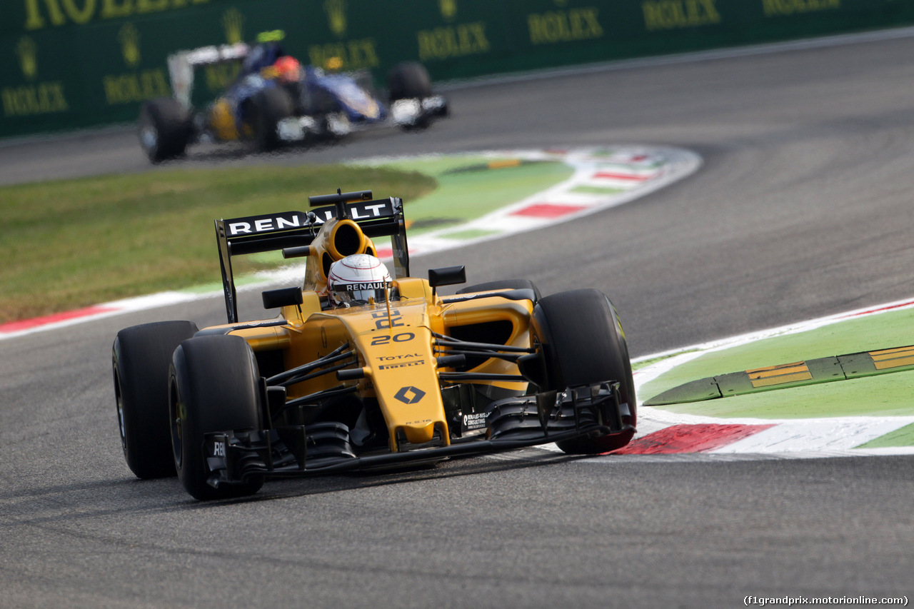 GP ITALIA, 02.09.2016 - Prove Libere 1, Kevin Magnussen (DEN) Renault Sport F1 Team RS16