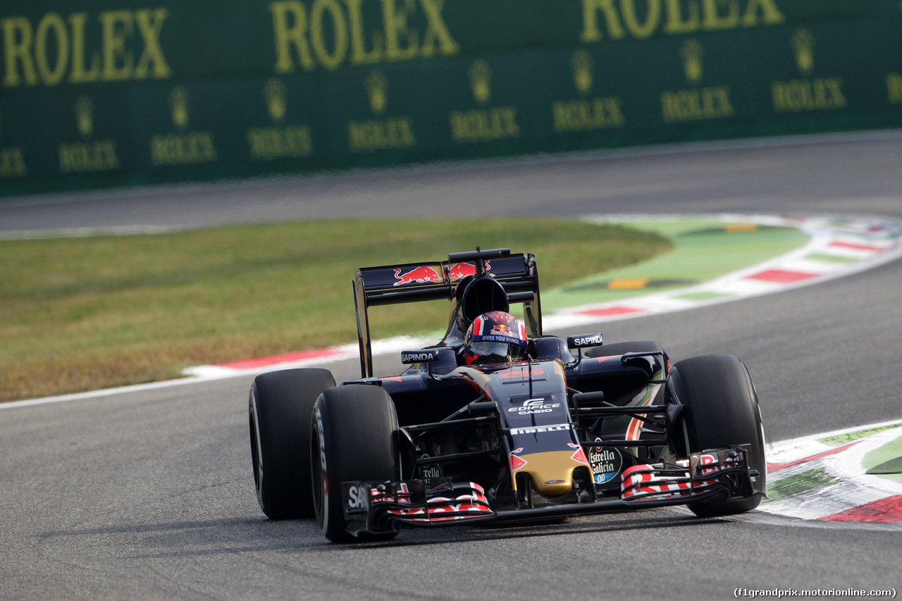 GP ITALIA, 02.09.2016 - Prove Libere 1, Daniil Kvyat (RUS) Scuderia Toro Rosso STR11