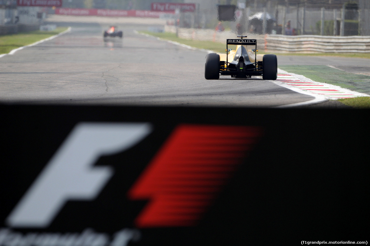 GP ITALIA, 02.09.2016 - Prove Libere 1, Jolyon Palmer (GBR) Renault Sport F1 Team RS16