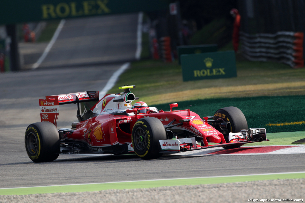 GP ITALIA, 02.09.2016 - Prove Libere 1, Kimi Raikkonen (FIN) Ferrari SF16-H