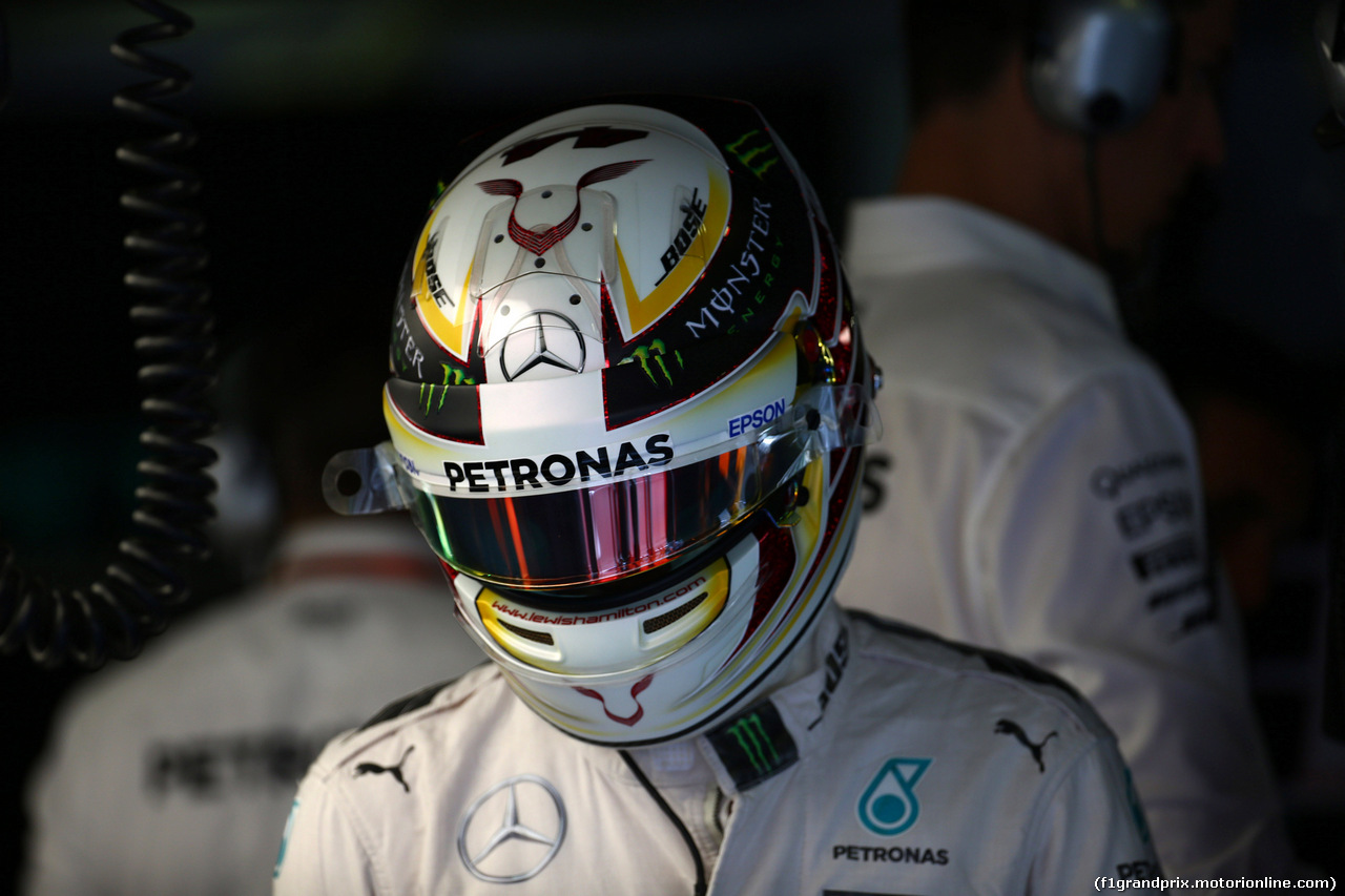 GP ITALIA, 02.09.2016 - Prove Libere 1, Lewis Hamilton (GBR) Mercedes AMG F1 W07 Hybrid