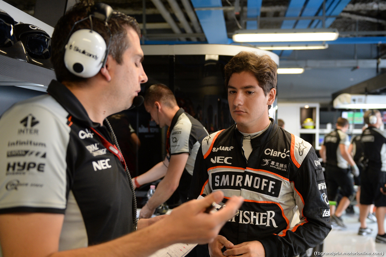 GP ITALIA, 02.09.2016 - Prove Libere 1, Alfonso Celis (MEX) Test Driver, Sahara Force India Team