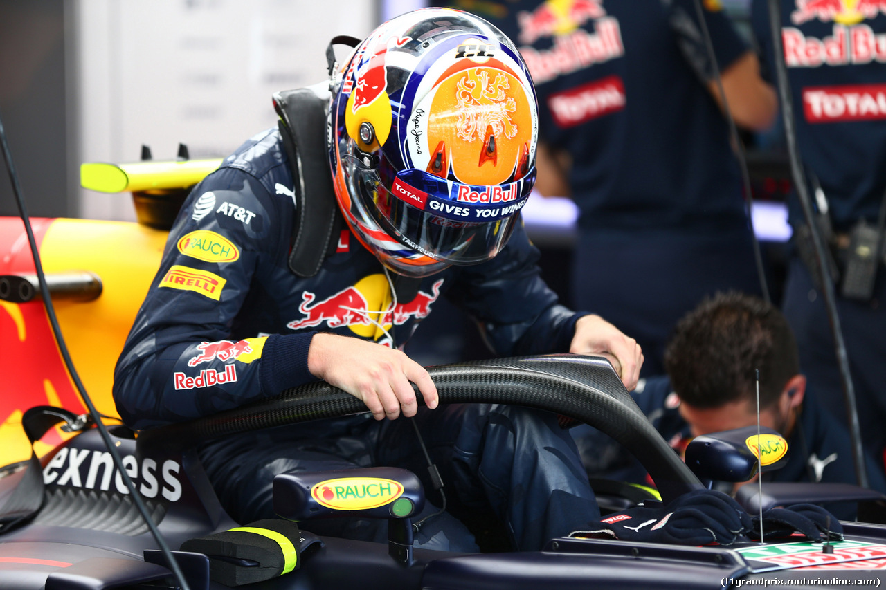 GP ITALIA, 02.09.2016 - Prove Libere 1, Max Verstappen (NED) Red Bull Racing RB12