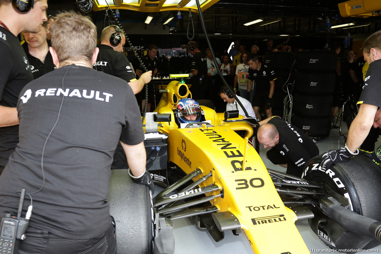 GP ITALIA, 02.09.2016 - Prove Libere 2, Jolyon Palmer (GBR) Renault Sport F1 Team RS16