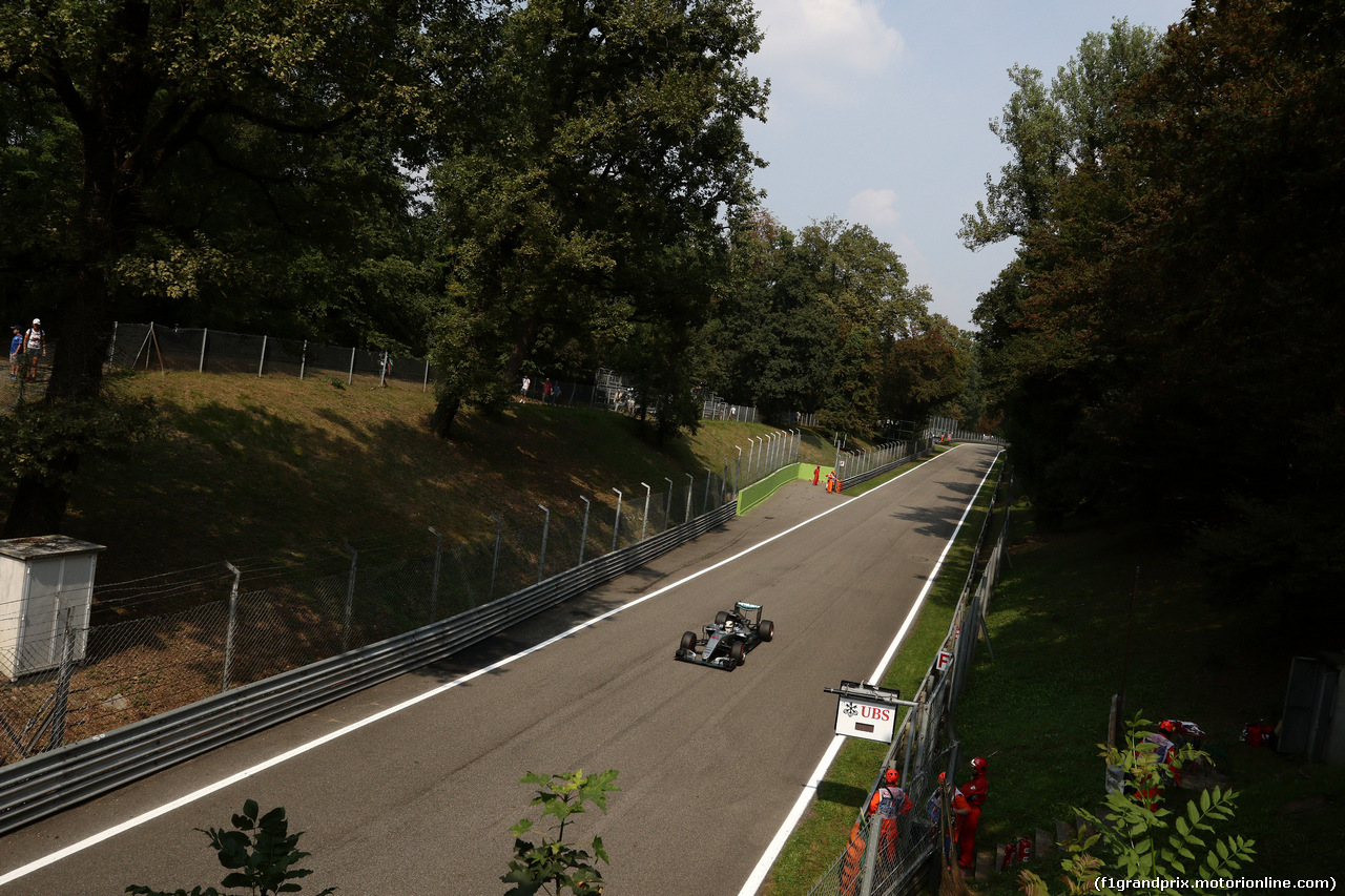 GP ITALIA, 02.09.2016 - Prove Libere 2, Lewis Hamilton (GBR) Mercedes AMG F1 W07 Hybrid