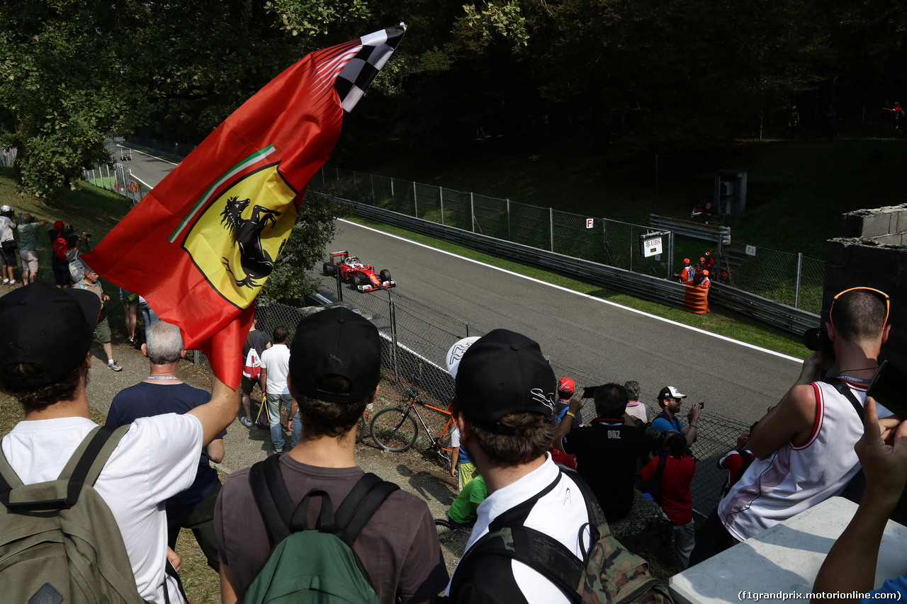 GP ITALIA, 02.09.2016 - Prove Libere 2, Kimi Raikkonen (FIN) Ferrari SF16-H