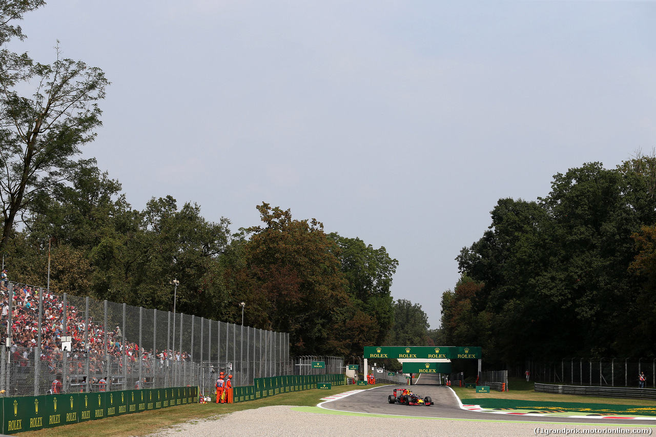 GP ITALIA, 02.09.2016 - Prove Libere 2, Max Verstappen (NED) Red Bull Racing RB12