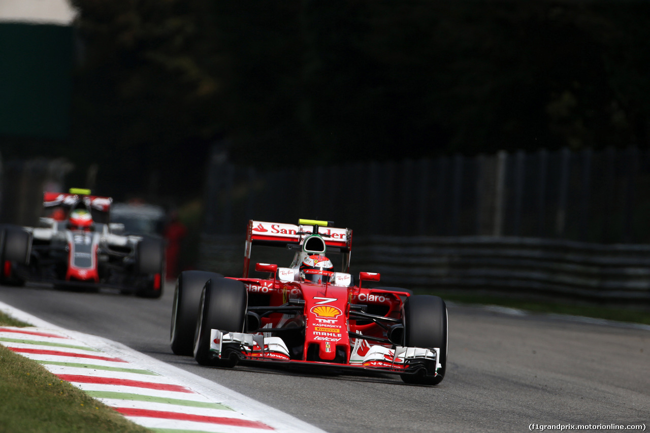 GP ITALIA, 02.09.2016 - Kimi Raikkonen (FIN) Ferrari SF16-H