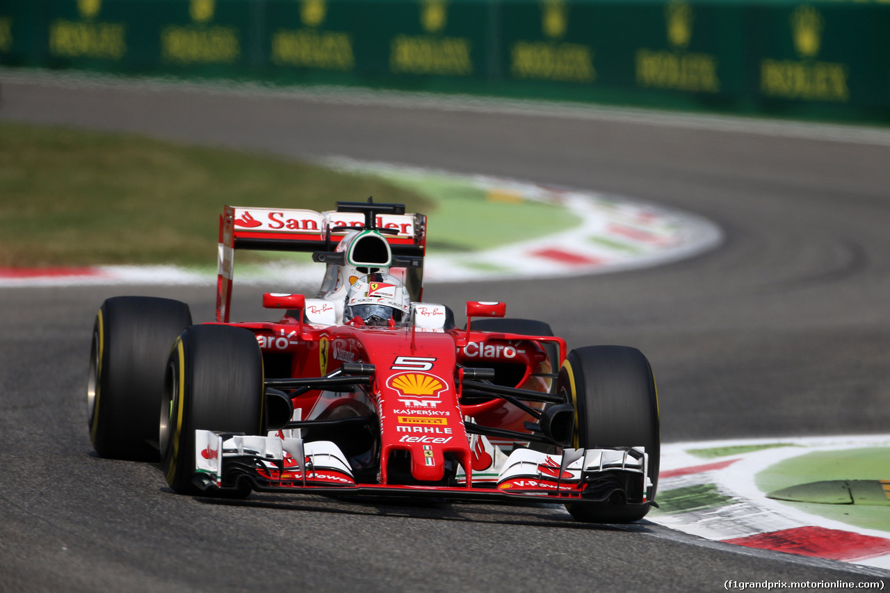 GP ITALIA, 02.09.2016 - Sebastian Vettel (GER) Ferrari SF16-H