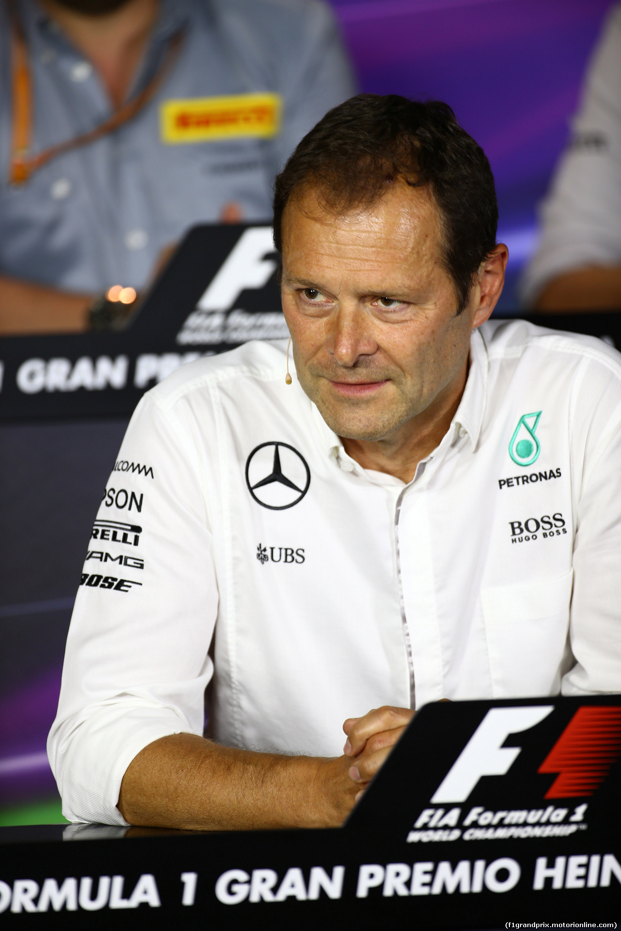 GP ITALIA, 02.09.2016 - Conferenza Stampa, Aldo Costa (ITA) Mercedes AMG F1 Engineering Director.