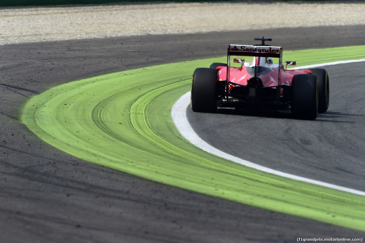 GP ITALIA, 02.09.2016 - Prove Libere 2, Sebastian Vettel (GER) Ferrari SF16-H