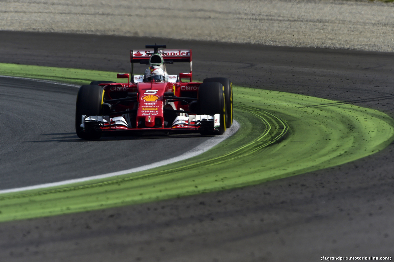 GP ITALIA, 02.09.2016 - Prove Libere 2, Sebastian Vettel (GER) Ferrari SF16-H