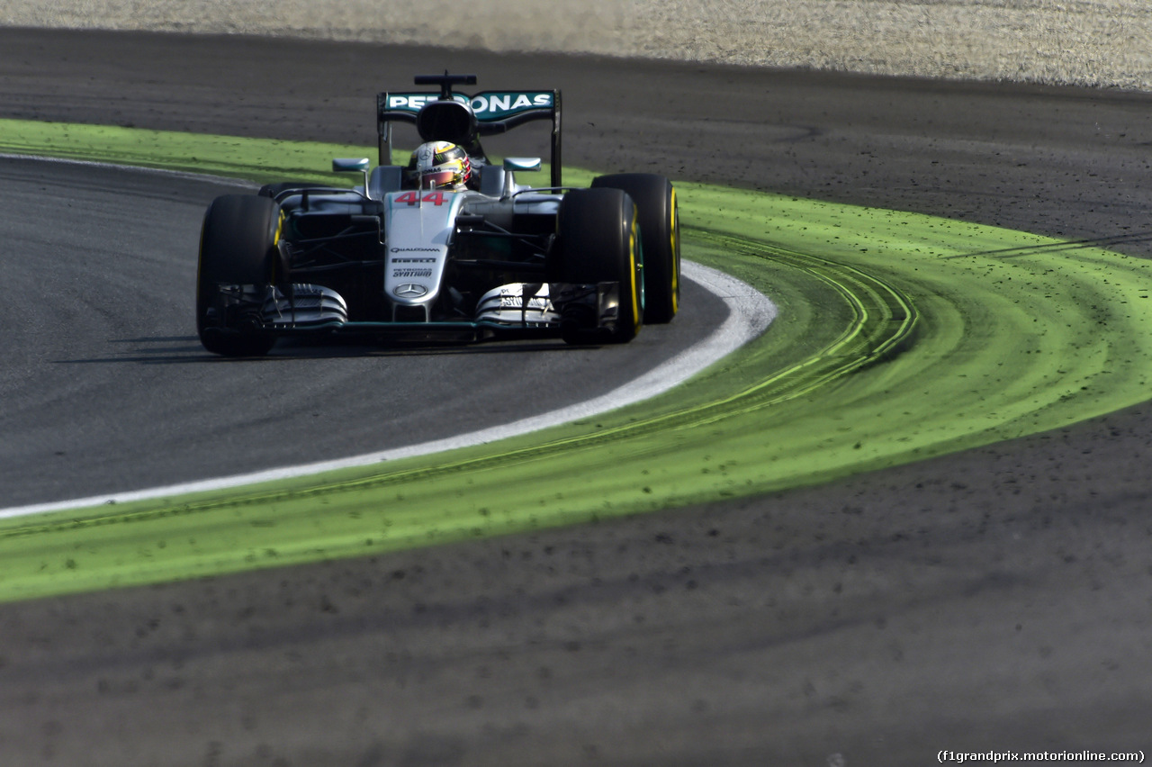 GP ITALIA, 02.09.2016 - Prove Libere 2, Lewis Hamilton (GBR) Mercedes AMG F1 W07 Hybrid