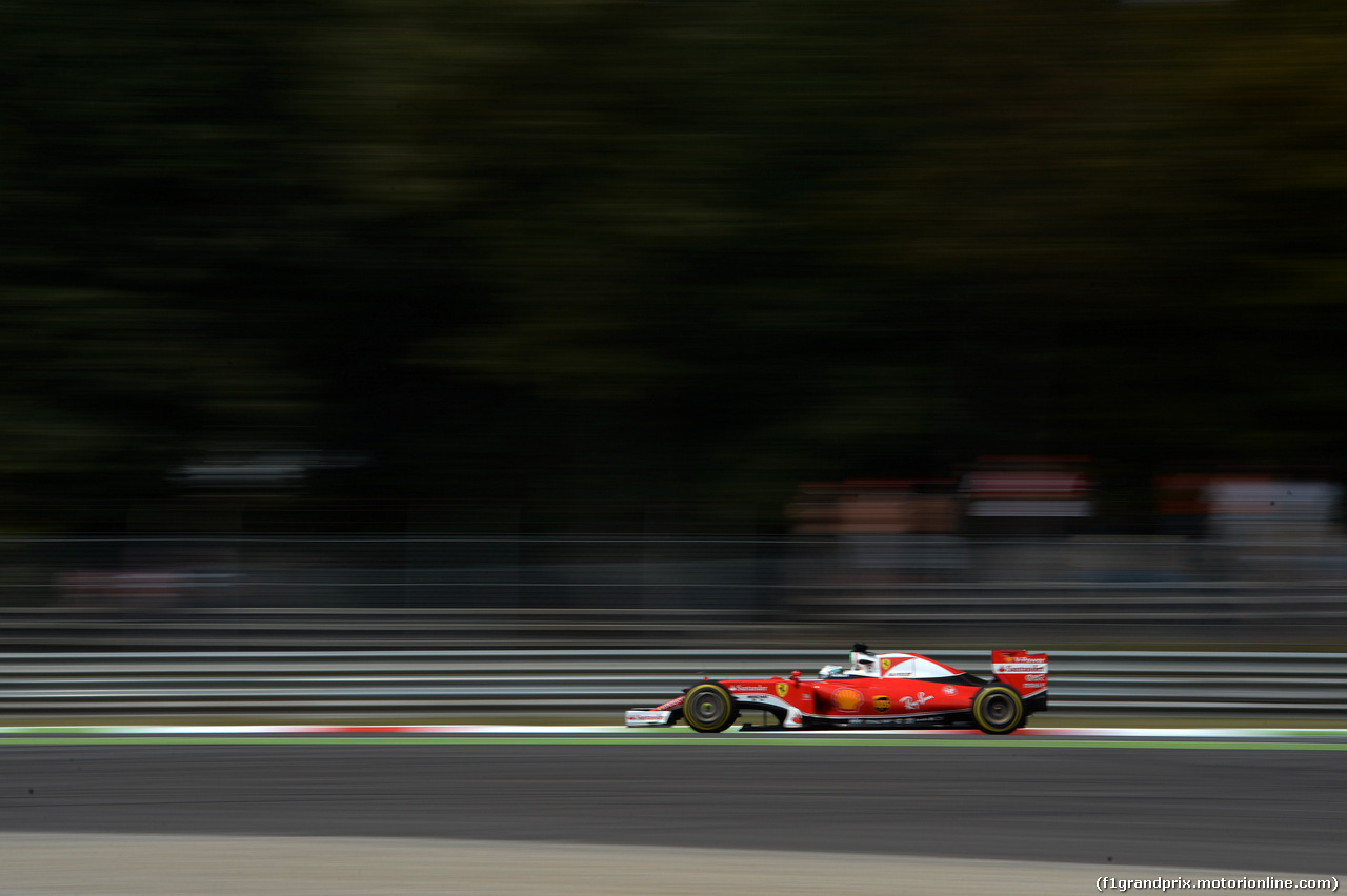 GP ITALIA, 02.09.2016 - Prove Libere 2, Sebastian Vettel (GER) Ferrari SF16-H