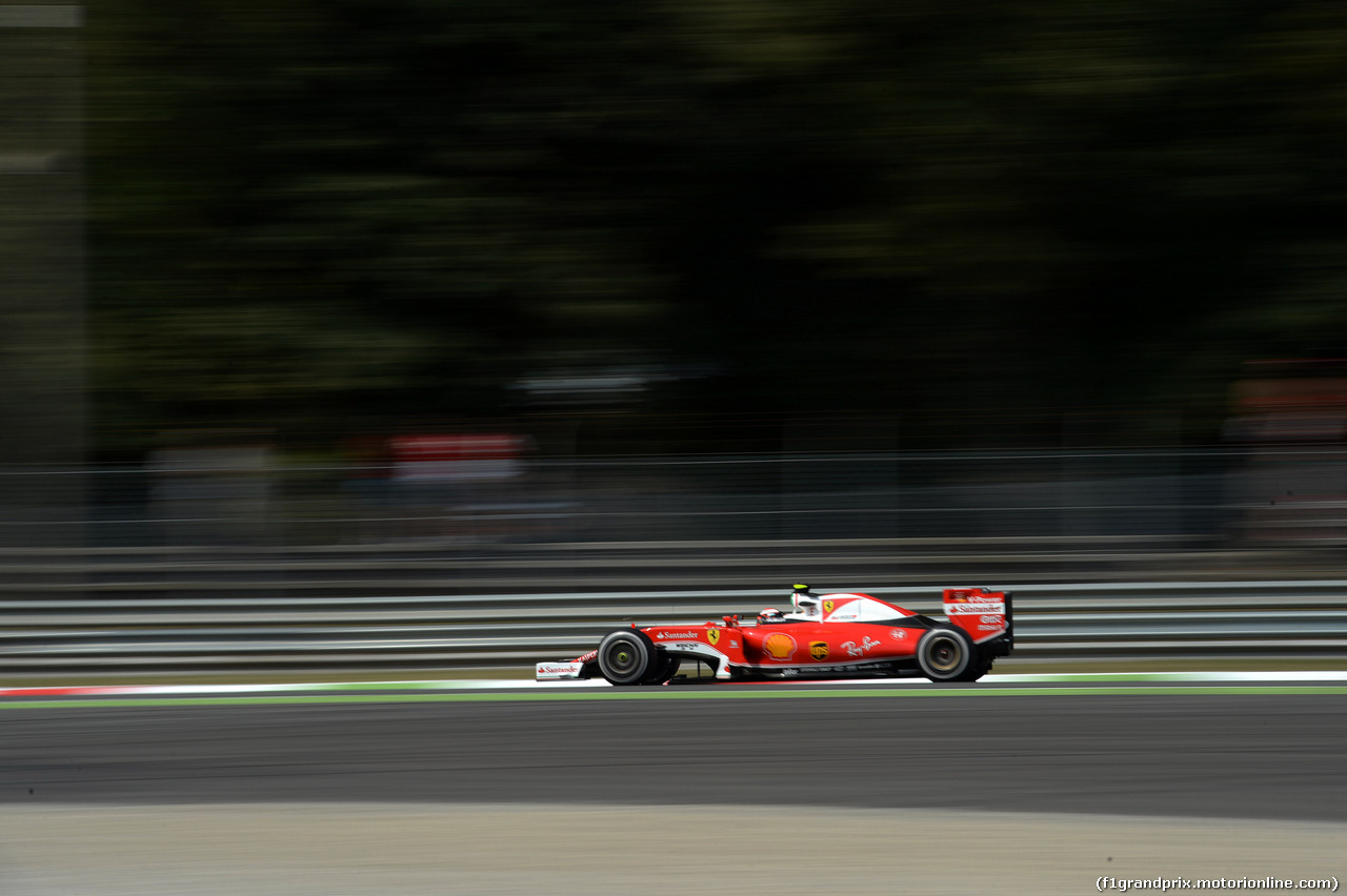 GP ITALIA, 02.09.2016 - Prove Libere 2, Kimi Raikkonen (FIN) Ferrari SF16-H