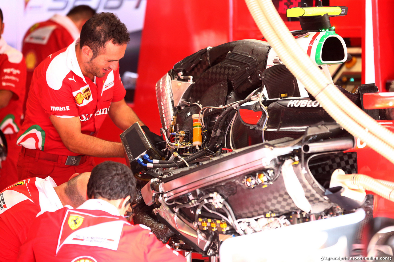 GP ITALIA, 02.09.2016 - Ferrari SF16-H, detail