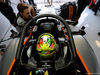 GP ITALIA, 02.09.2016 - Free Practice 1, Sergio Perez (MEX) Sahara Force India F1 VJM09 with Halo cover.