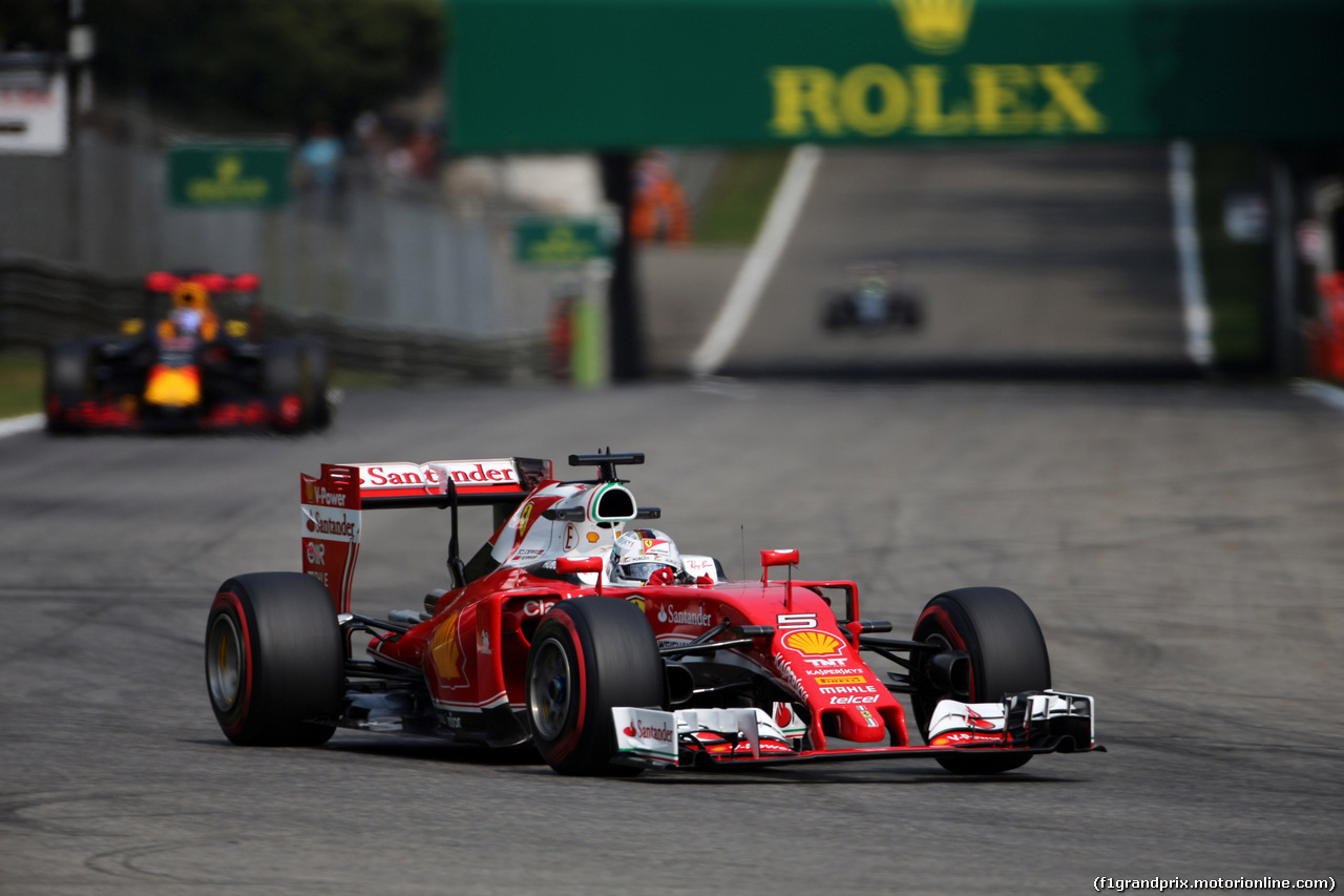 GP ITALIA, 02.09.2016 - Sebastian Vettel (GER) Ferrari SF16-H