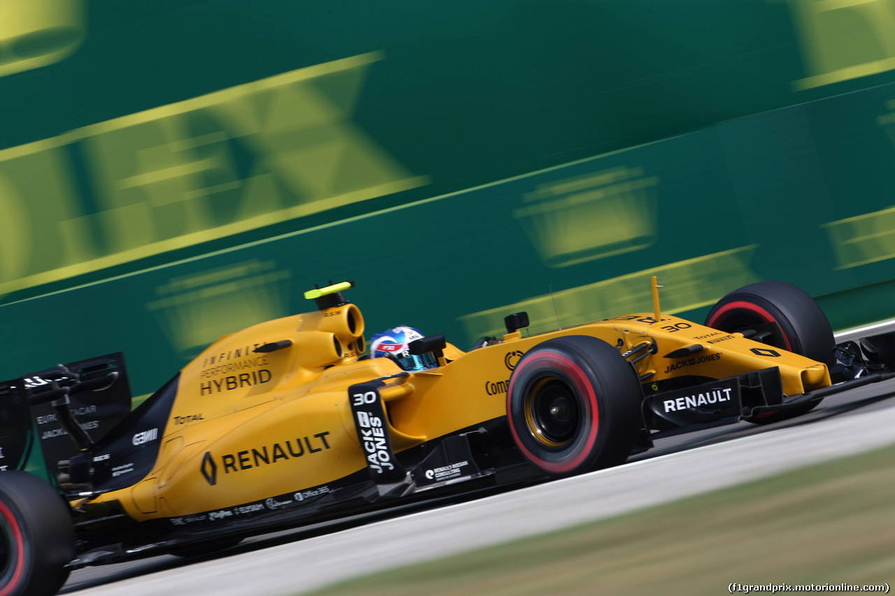 GP ITALIA, 02.09.2016 - Jolyon Palmer (GBR) Renault Sport F1 Team RS16