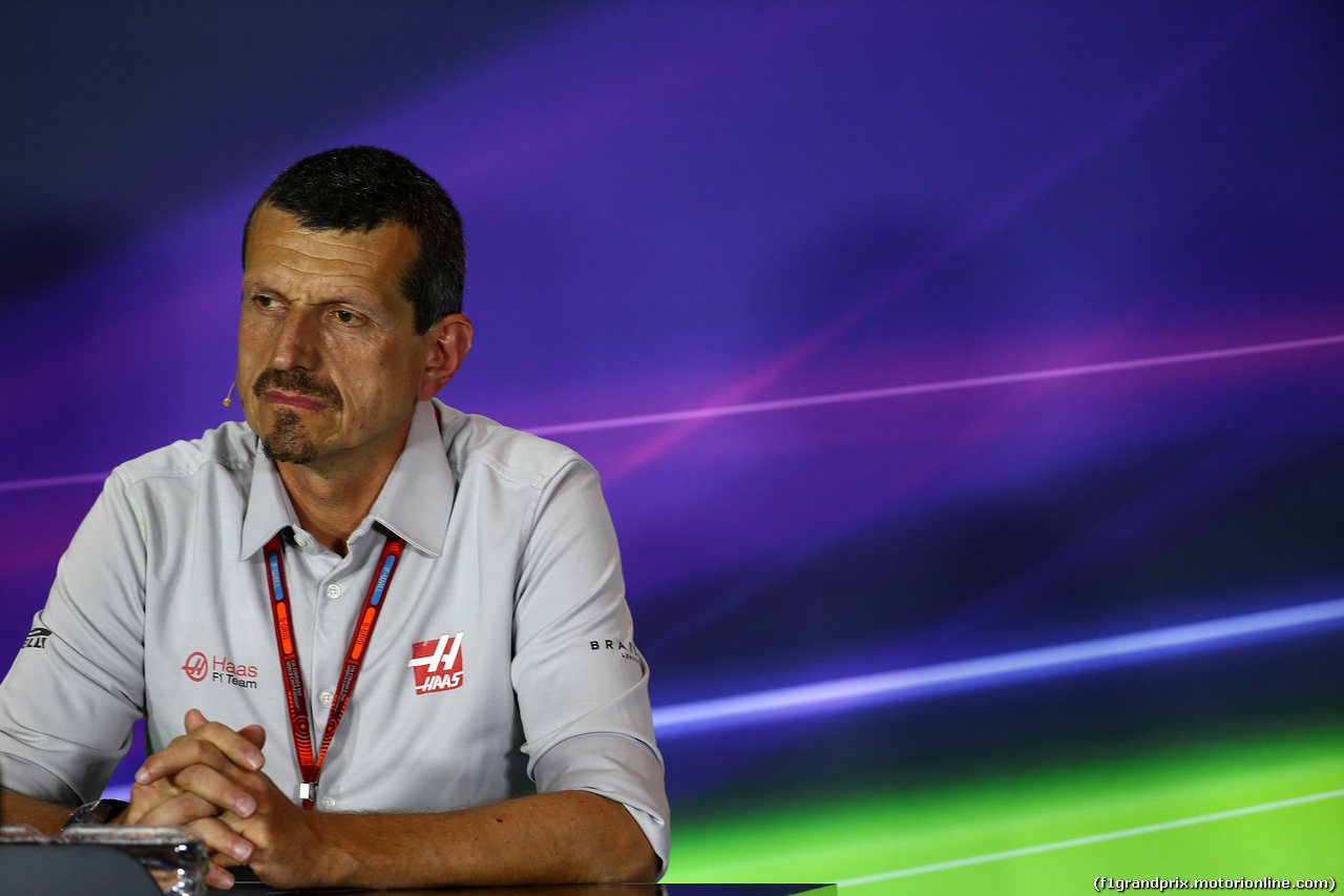 GP ITALIA, 02.09.2016 - Conferenza Stampa, Guenther Steiner (ITA) Haas F1 Team Prinicipal