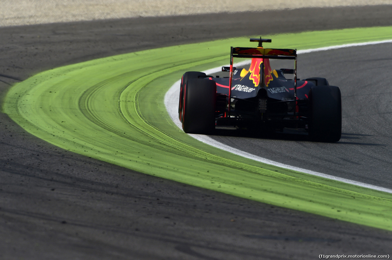 GP ITALIA, 02.09.2016 - Free Practice 2, Daniel Ricciardo (AUS) Red Bull Racing RB12