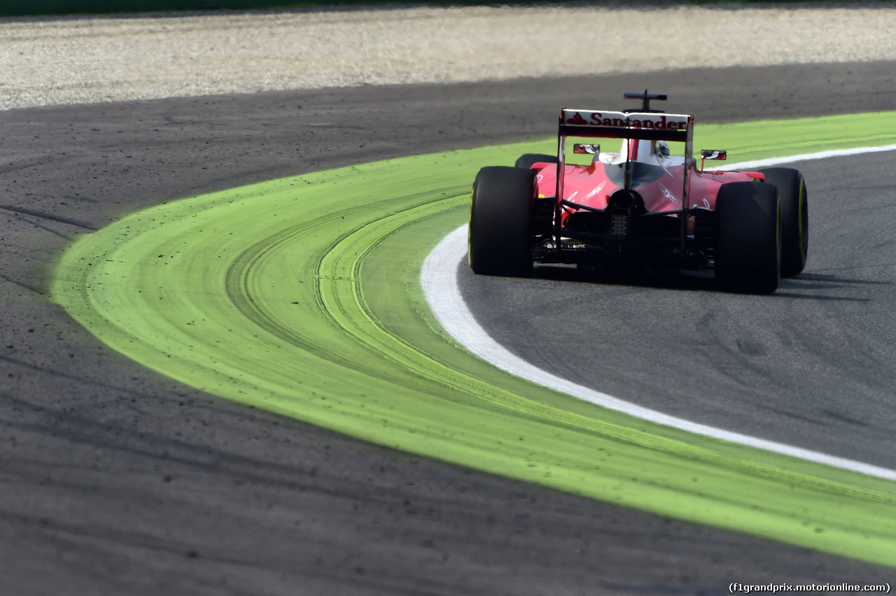 GP ITALIA, 02.09.2016 - Free Practice 2, Sebastian Vettel (GER) Ferrari SF16-H