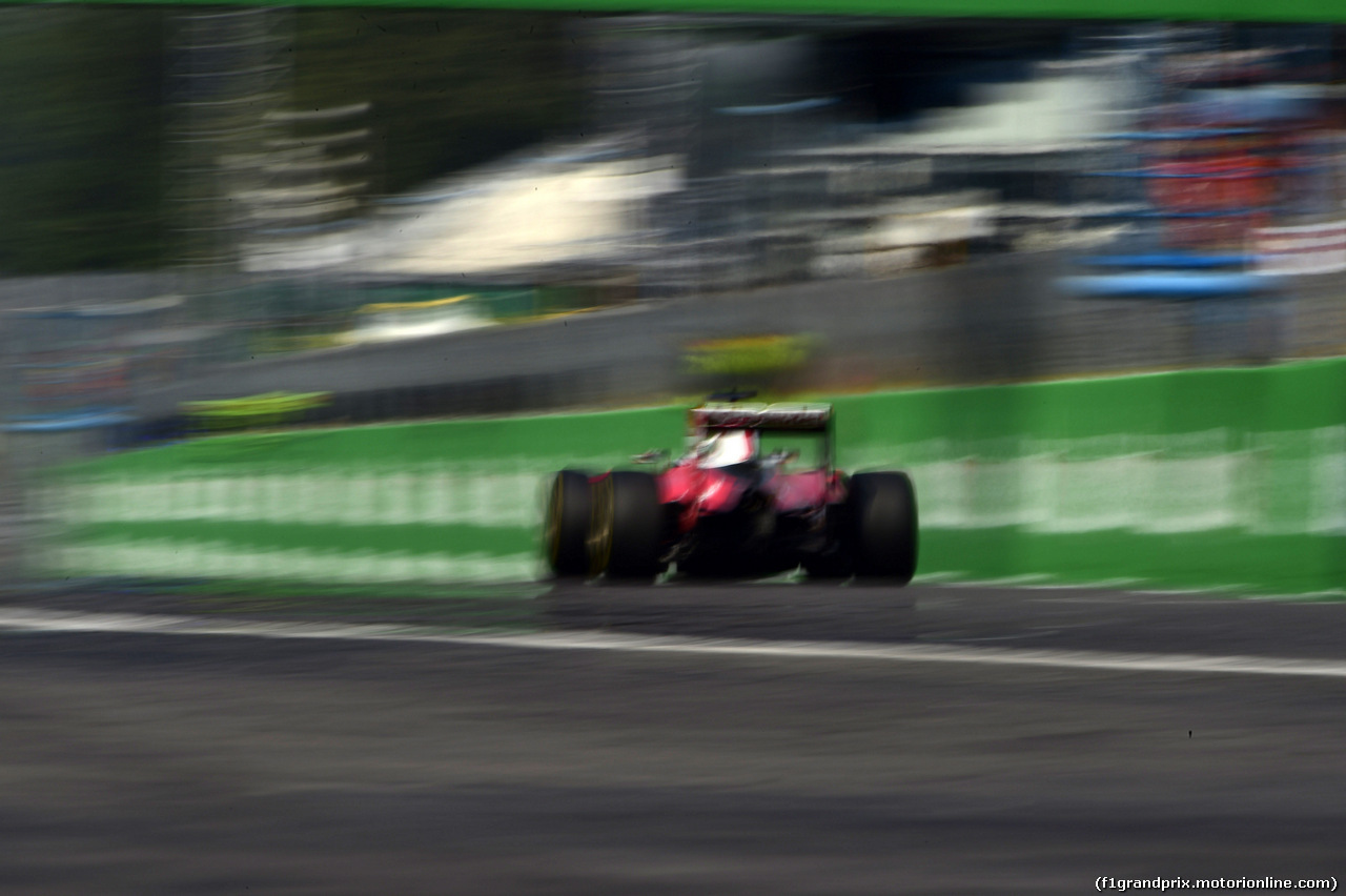 GP ITALIA, 02.09.2016 - Free Practice 2, Sebastian Vettel (GER) Ferrari SF16-H