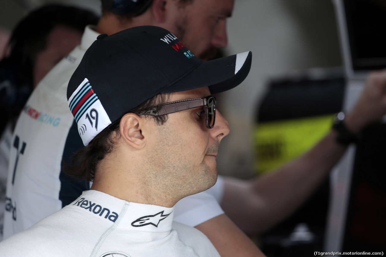 GP ITALIA, 02.09.2016 - Free Practice 2, Felipe Massa (BRA) Williams FW38