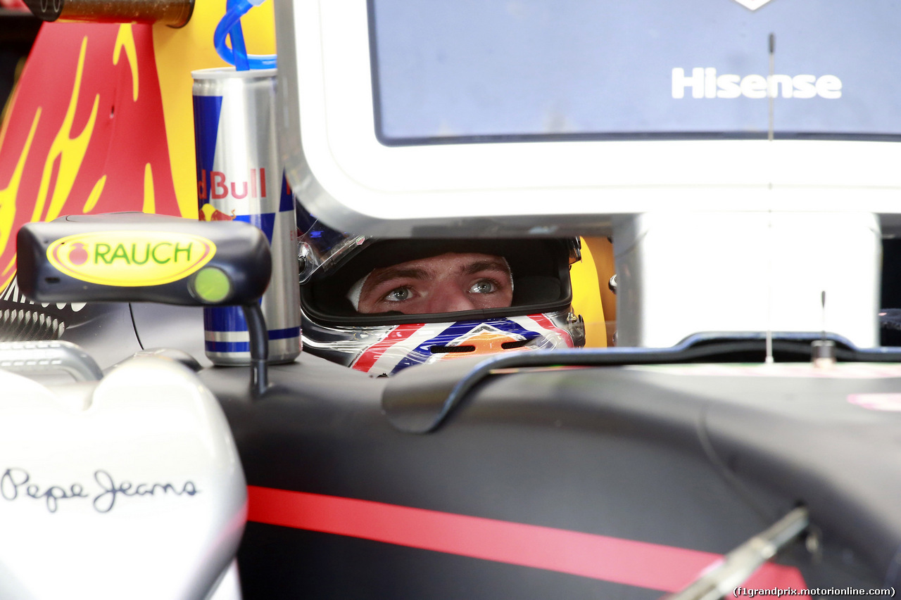 GP ITALIA, 02.09.2016 - Free Practice 2, Max Verstappen (NED) Red Bull Racing RB12