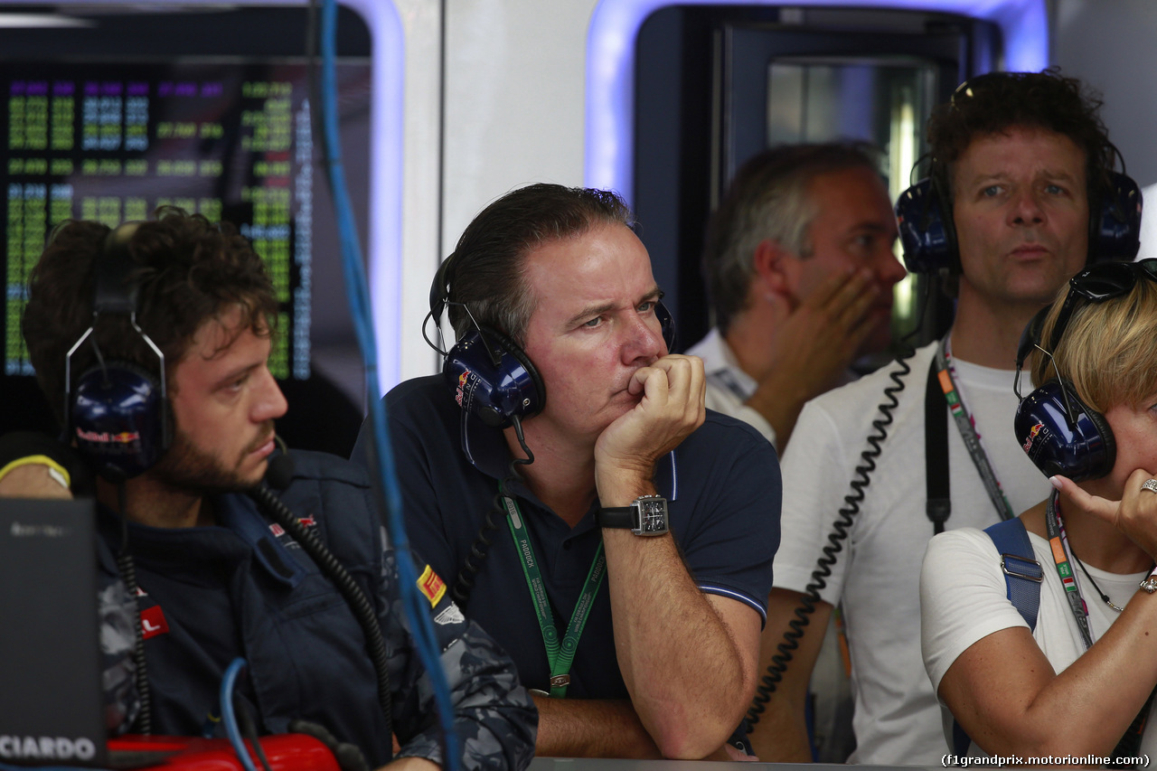 GP ITALIA, 02.09.2016 - Free Practice 2, Raymond Vermeulem (HOL), Manager di Max Verstappen (NED)