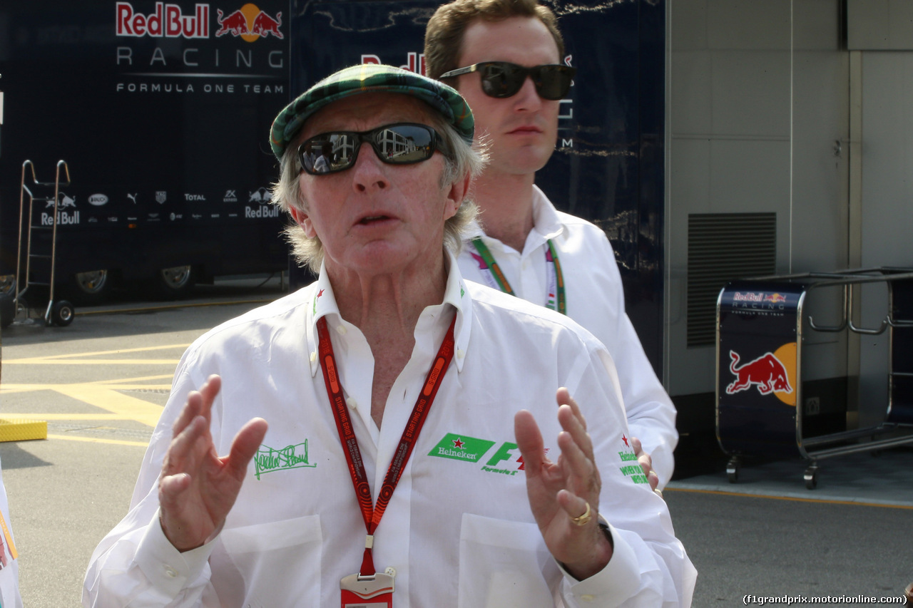 GP ITALIA, 02.09.2016 - Free Practice 2, Sir Jackie Stewart (GBR)