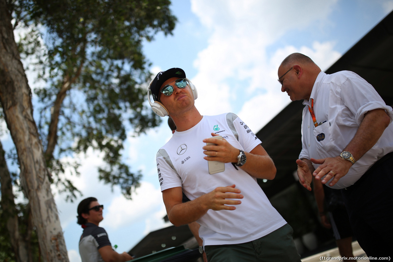 GP MALESIA, 02.10.2016 - Nico Rosberg (GER) Mercedes AMG F1 W07 Hybrid