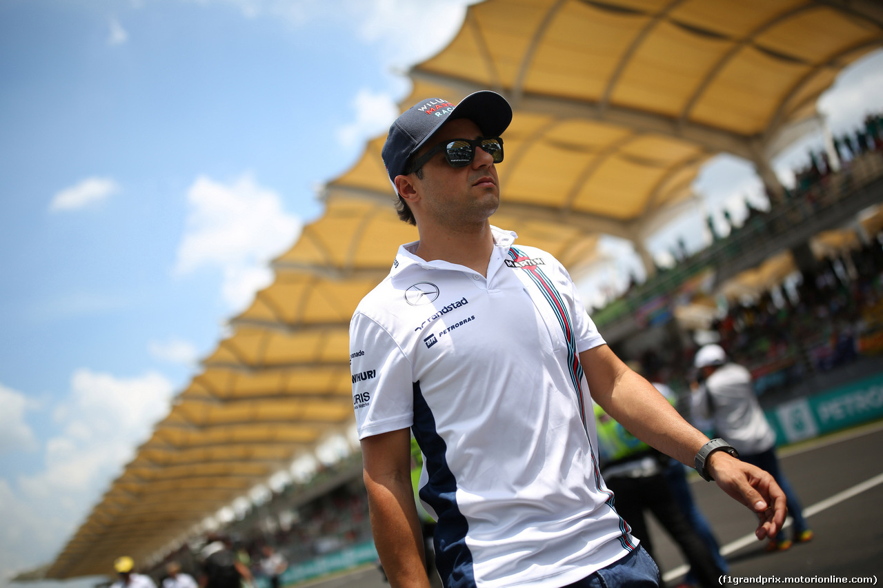 GP MALESIA, 02.10.2016 - Felipe Massa (BRA) Williams FW38