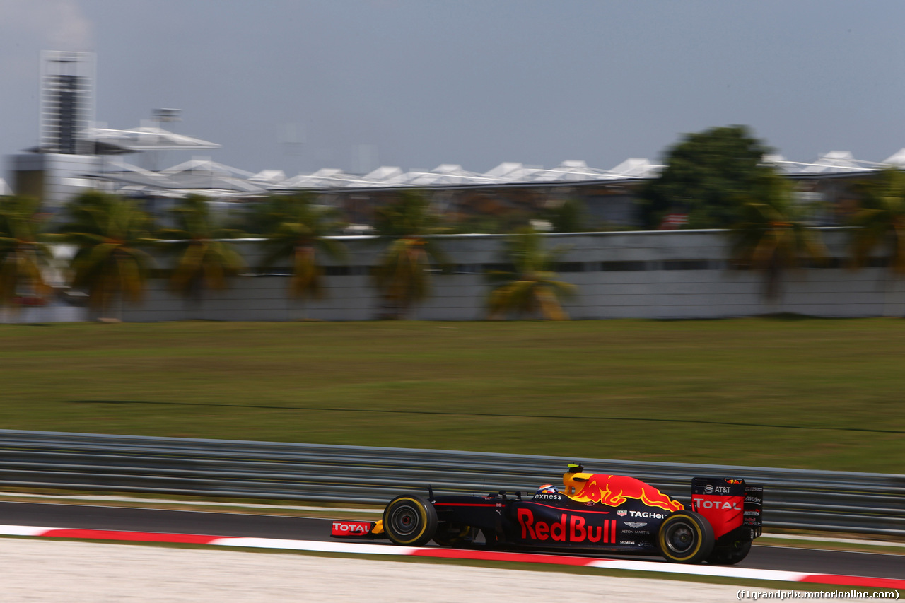 GP MALESIA, 02.10.2016 - Gara, Max Verstappen (NED) Red Bull Racing RB12