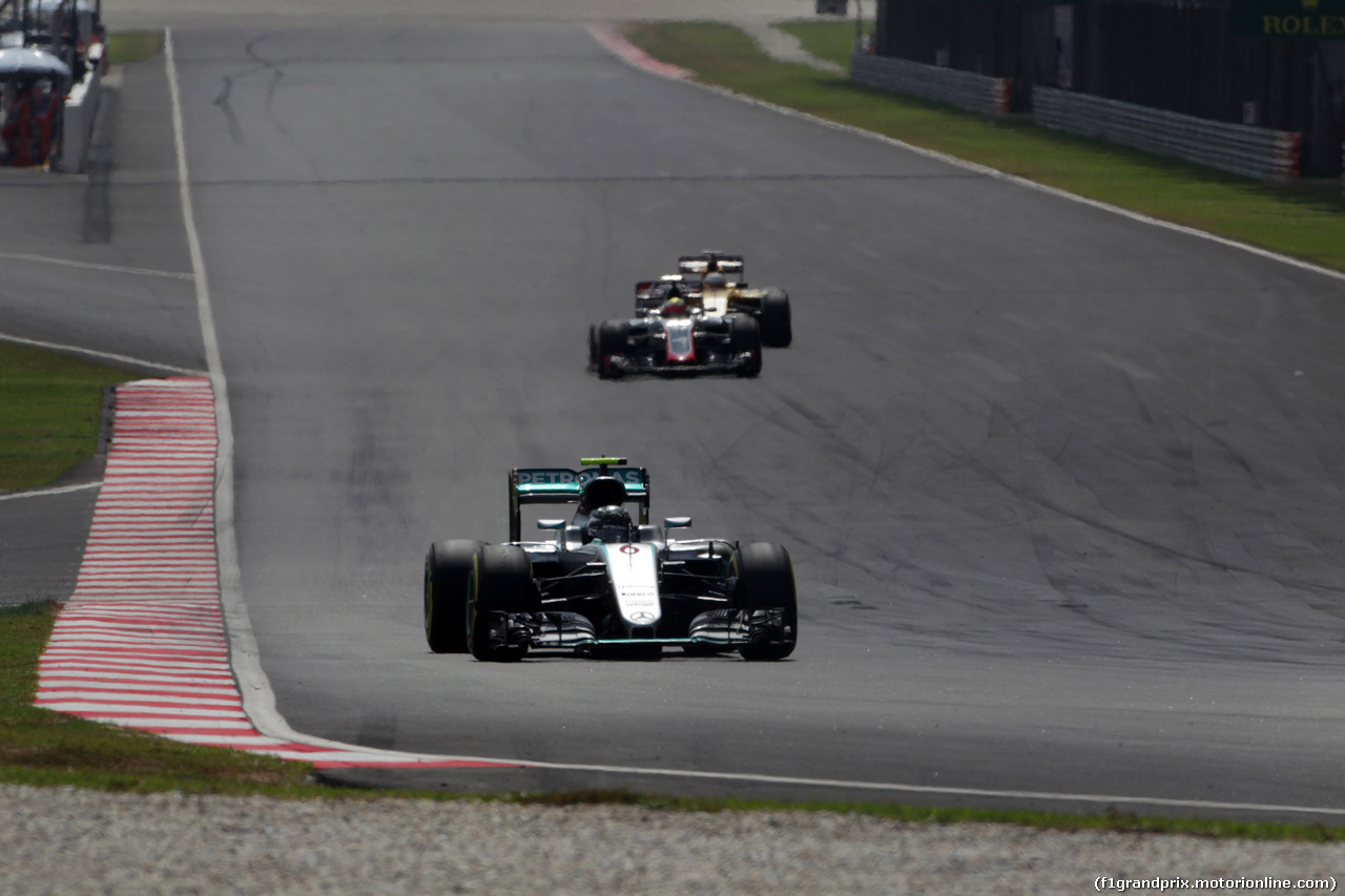 GP MALESIA, 02.10.2016 - Gara, Nico Rosberg (GER) Mercedes AMG F1 W07 Hybrid
