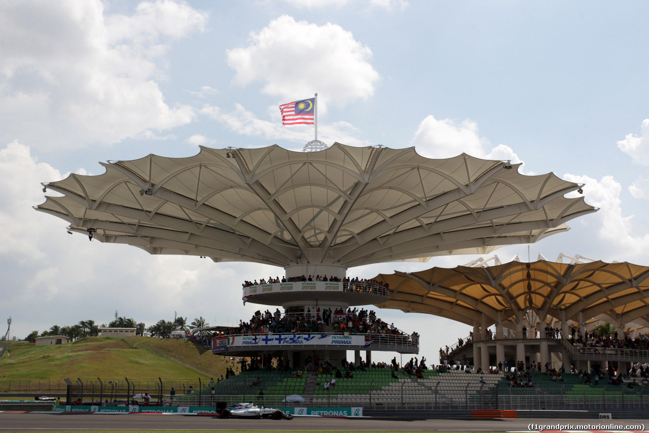 GP MALESIA, 02.10.2016 - Gara, Felipe Massa (BRA) Williams FW38