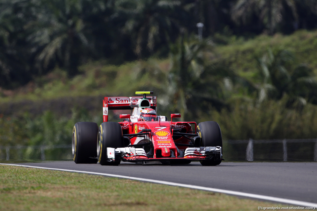 GP MALESIA, 02.10.2016 - Gara, Kimi Raikkonen (FIN) Ferrari SF16-H