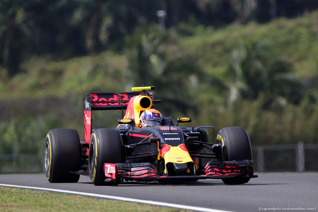 GP MALESIA, 02.10.2016 - Gara, Max Verstappen (NED) Red Bull Racing RB12