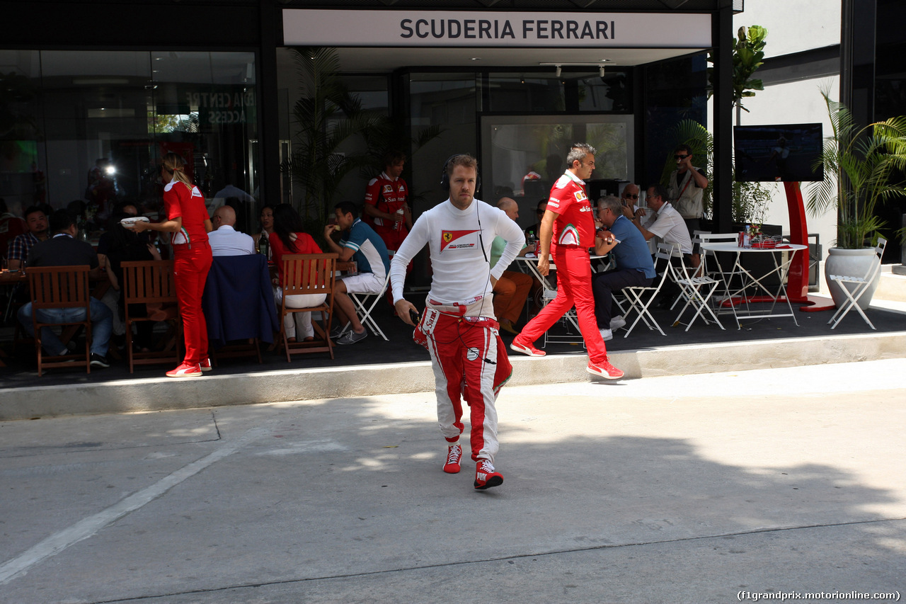 GP MALESIA, 02.10.2016 - Gara, Sebastian Vettel (GER) Ferrari SF16-H