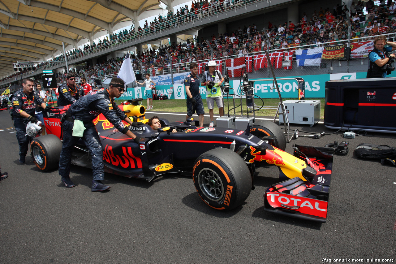 GP MALESIA, 02.10.2016 - Gara, Daniel Ricciardo (AUS) Red Bull Racing RB12
