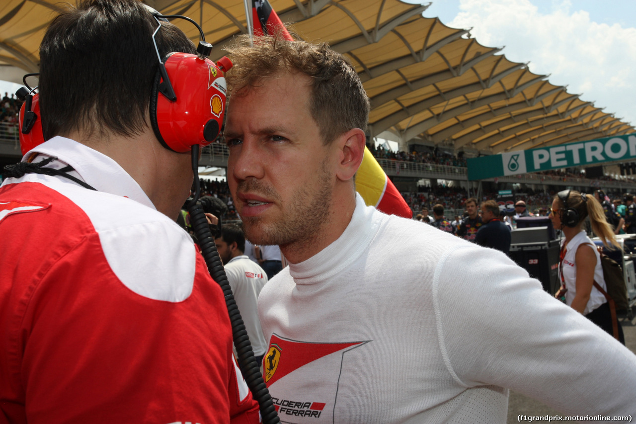 GP MALESIA, 02.10.2016 - Gara, Sebastian Vettel (GER) Ferrari SF16-H