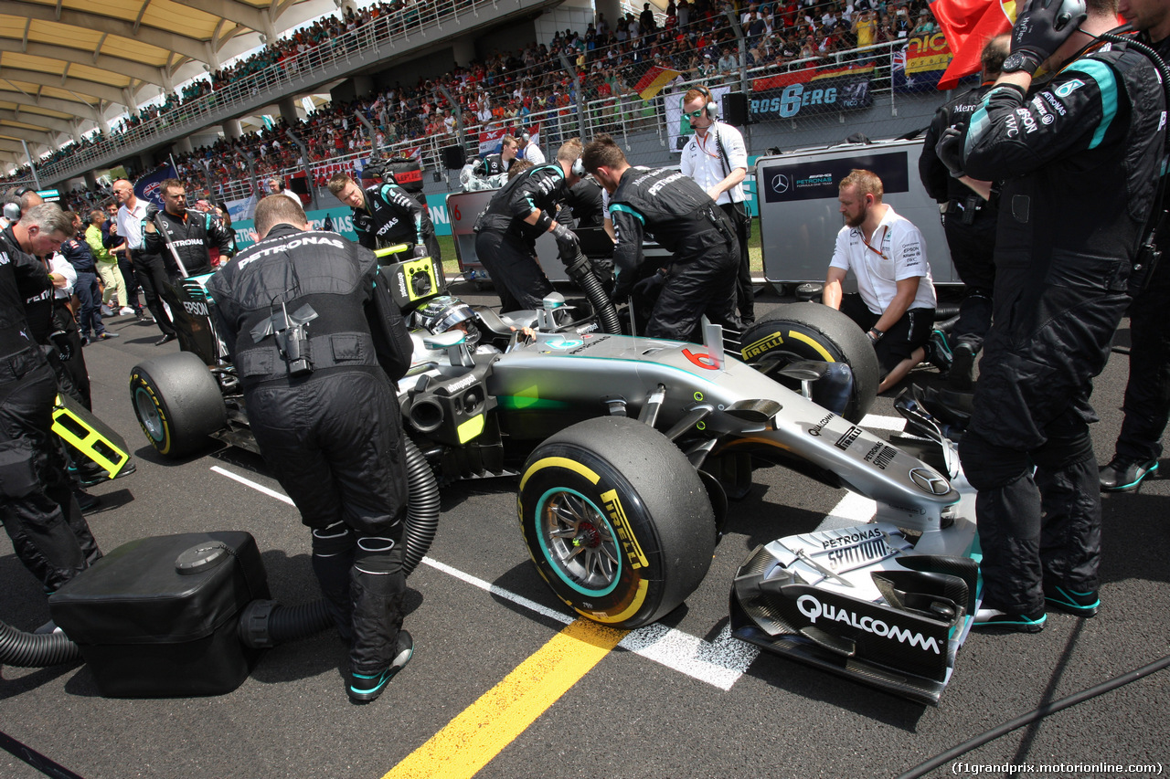 GP MALESIA, 02.10.2016 - Gara, Nico Rosberg (GER) Mercedes AMG F1 W07 Hybrid