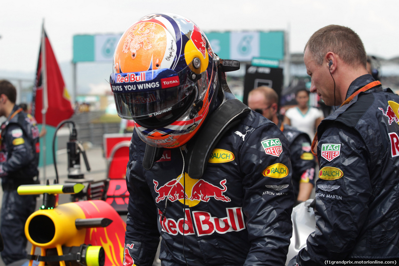 GP MALESIA, 02.10.2016 - Gara, Max Verstappen (NED) Red Bull Racing RB12