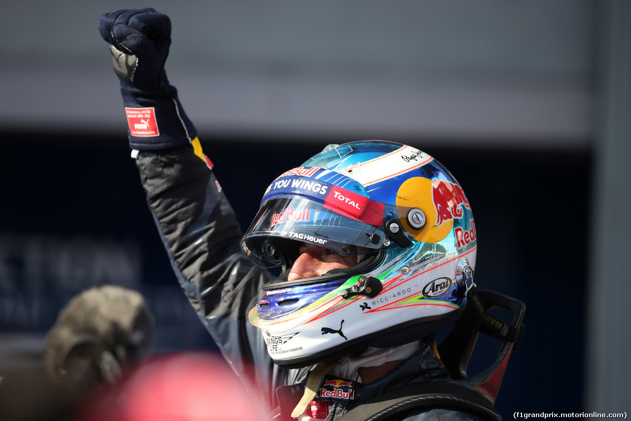 GP MALESIA, 02.10.2016 - Gara, Daniel Ricciardo (AUS) Red Bull Racing RB12 vincitore