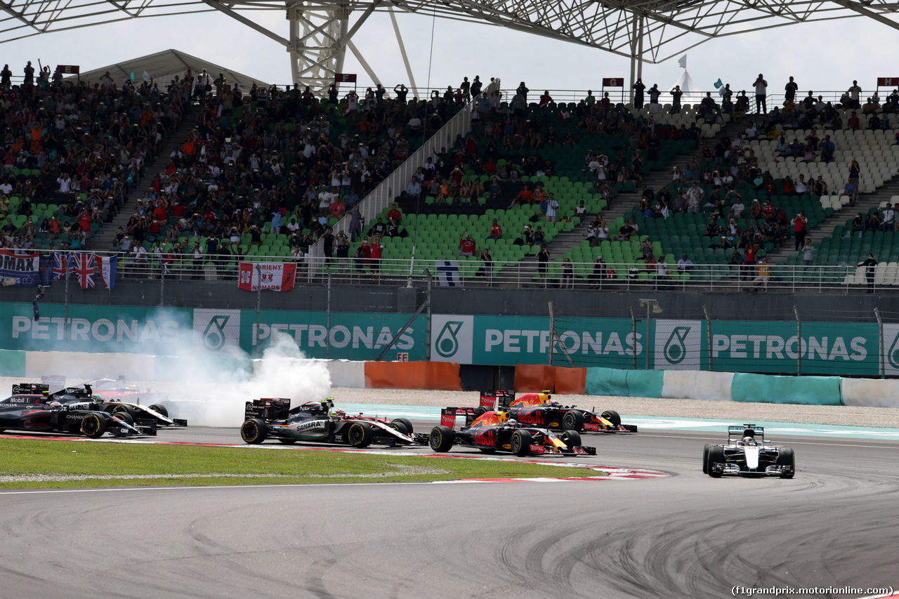GP MALESIA, 02.10.2016 - Gara, Start of the race