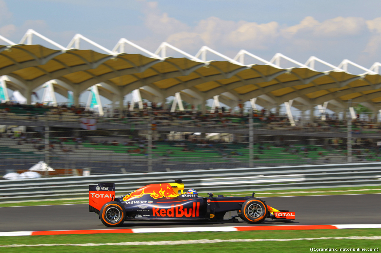 GP MALESIA, 02.10.2016 - Gara, Daniel Ricciardo (AUS) Red Bull Racing RB12